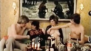 The man gave a lesson in sex to depraved bitches who love anal