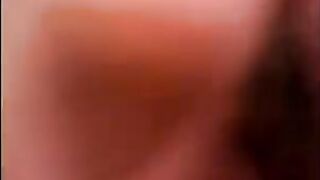 He stuck his friend's dick in her mouth and she sucked it