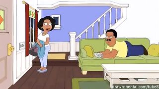 A porn parody of the famous TV show Cleveland