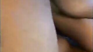 Asian whore savored a huge black cock in her mouth, an incredible sight