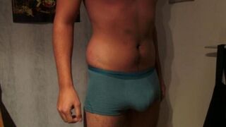 A guy came in his pants from overexcitation