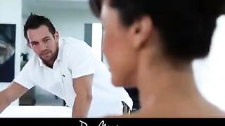 Massage with oil and sex with a prostitute