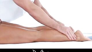 Massage with oil and sex with a prostitute