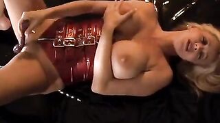 Busty Asian teen Rachel Aziani masturbates with a toy until she cums
