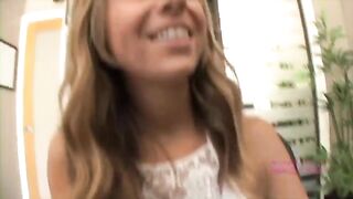 The girl was shown her boobs, but she sucked cock like whore