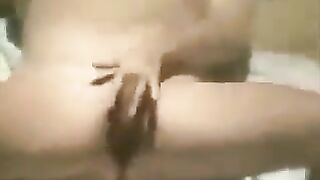 Nude masturbation on the beach, hidden camera capture