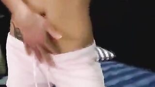 Face cumshot after hard anal sex with a teen