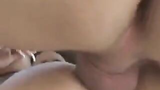 A camera records a girl's pussy under her skirt