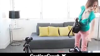 She is nerdy - Molly Brown - Cum on nerdy chick's glasses - Episode 3