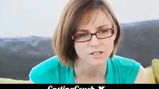 She is nerdy - Molly Brown - Cum on nerdy chick's glasses - Episode 3