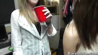 Instead of paying, the girls offered the collector a rave party to settle the debt