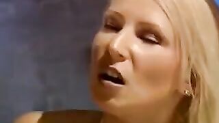 A beautiful woman is tied up and exposed to the mercy of her captors