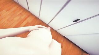 The best boobs massage with Street Fighter Chun Li in HD quality