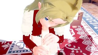 Jobless Reincarnation Mushoku Tensei - Eris Greyrat's love for cum