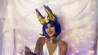 Ankha’s Stink or Treat Halloween Special! Full premium video! (Farting, cosplay, and female domination await!)