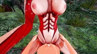 Hentai sex with Titan Annie from Attack on Titan