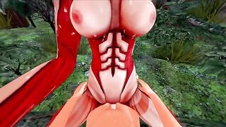 Hentai sex with Titan Annie from Attack on Titan