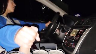 Pervert stepsis gets her roadside assistance in a naughty way pt.1