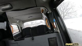 A cheeky Asian passenger gets out and takes a piss in the middle of the road in this steamy Fake Taxi scene