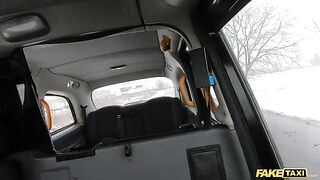 A cheeky Asian passenger gets out and takes a piss in the middle of the road in this steamy Fake Taxi scene