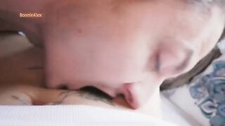 The couple reaches maximum pleasure together, both of them satisfied
