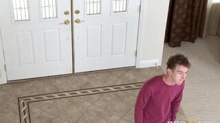 I was almost naked, meeting a guy in the bedroom, ready for action