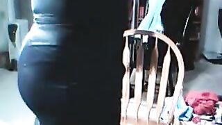 A guy gets excited when he's dressed in women's clothing outfits