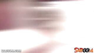 The girl greatly fucked herself with a big dildo, showcasing her skills in solo play