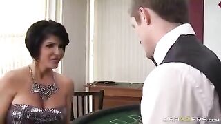 The loser of the card game had to fuck