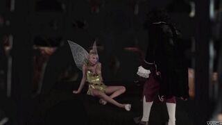 Glamorous woman makes a blowjob at the level of 60 FPS