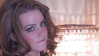 Babe moaned with pleasure immediately when she started to feel the intense sensation
