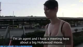 Charming ladies are getting fucked for money by guys in eporn video