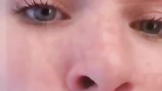 First time naked lesbian sex with a pretty 18-year-old girl