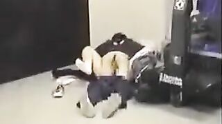 He took off his pants and fucked girlfriend’s ass