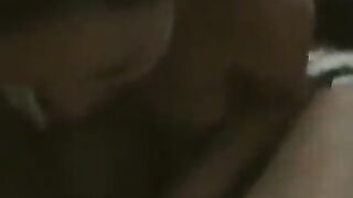 A fat woman danced naked at home in front of her husband
