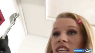 A man was punished by his wife with the help of a stranger