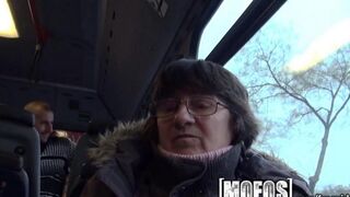 A stranger picked me up and fucked me on the bus, what a wild ride!