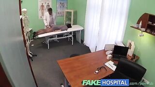 The cunning doctor performed an intimate examination on his patient
