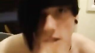 The guy was very hungry for sperm and he loved to swallow