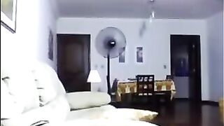 The couple decided to have another evening on the couch