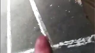 He could jerk off his big cock right in the street, no problems