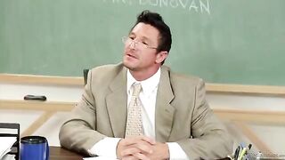 The student received a good mark from the teacher