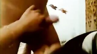 Asian guy fucked hard in a hotel room, he screamed with pleasure