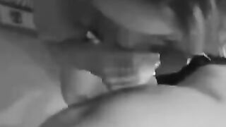 The girl is not shy to take a cock and sperm in her mouth
