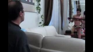 The chick has sex, but she does not remove her clothes