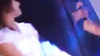 Girl lost her panties in the nightclub and got fucked there