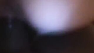 Latina is penetrated by a huge black cock in her hole