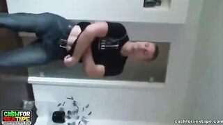 The couple has sex at home without any barriers, captured on a hidden camera