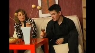 A mother got drunk and started to kiss her son in an intimate way