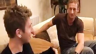 A sister poses naked, and her brother gets completely naked too